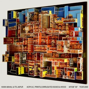 HAWA MAHAL & ITS JAIPUR (DETAIL) ASSAMBLAGE